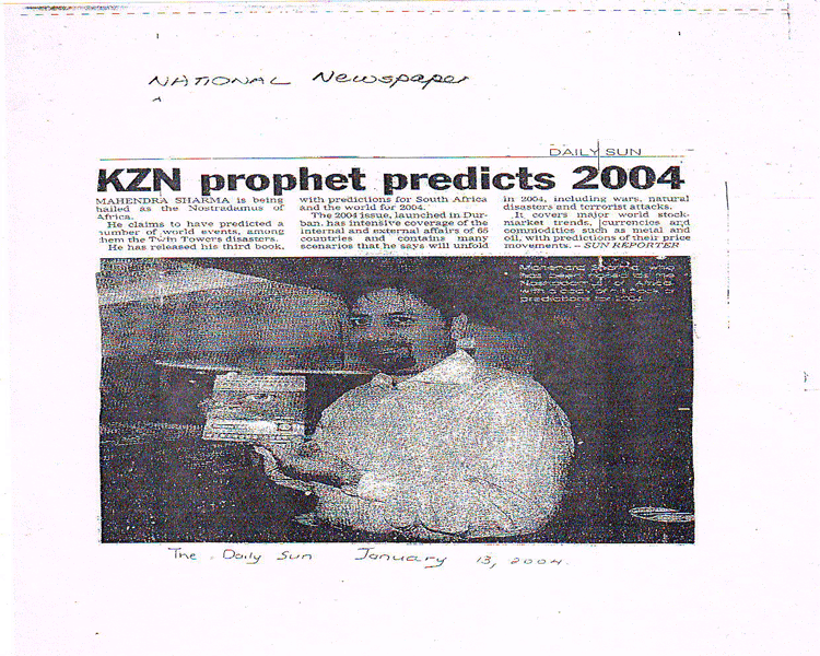 The Daily Sun, January 13, 2004